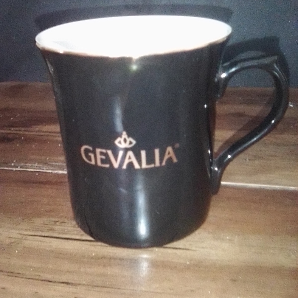 Gevalia Black Coffee Mug